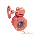 Center Type Couble Flange Turbine Manual Butterfly Valve Center Type Couble Flange Turbine-DN-50