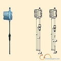 Explosion-proof Thermocouple(Thermal Resistance)with Temperature Transmitter with Threaded Connector WZPB-241GM
WZCB -241GS
