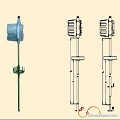 Explosion-proof Thermocouple(Thermal Resistance)with Temperature Transmitter with Fixed Flange WZPB-441M
WZPB -441S