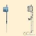 Explosion-proof Thermocouple(Thermal Resistance)with Temperature Transmitter with Fixed Threaded Tube Connector WRMB-84M
WRMB -84S