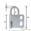 Butterfly lock (stainless steel) BAN-K31