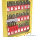 Cluster manages padlock storage cabinets BAN-X82