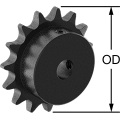 Wear-Resistant Sprockets for ANSI Roller Chain