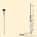 Bimetallic Thermometer Axial Type WSS-502