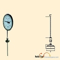 Bimetallic Thermometer Radial Type WSS-310